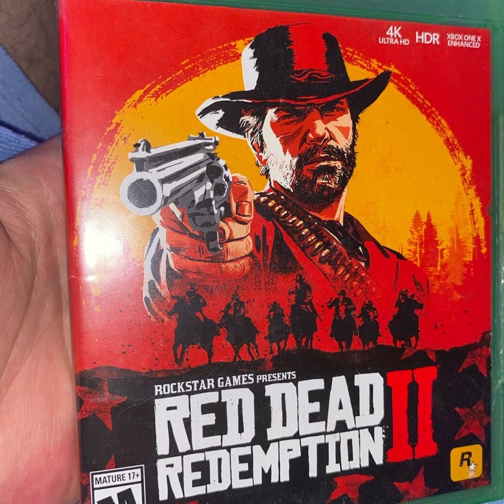 Red Dead Redemption 2 Xbox One disk version
